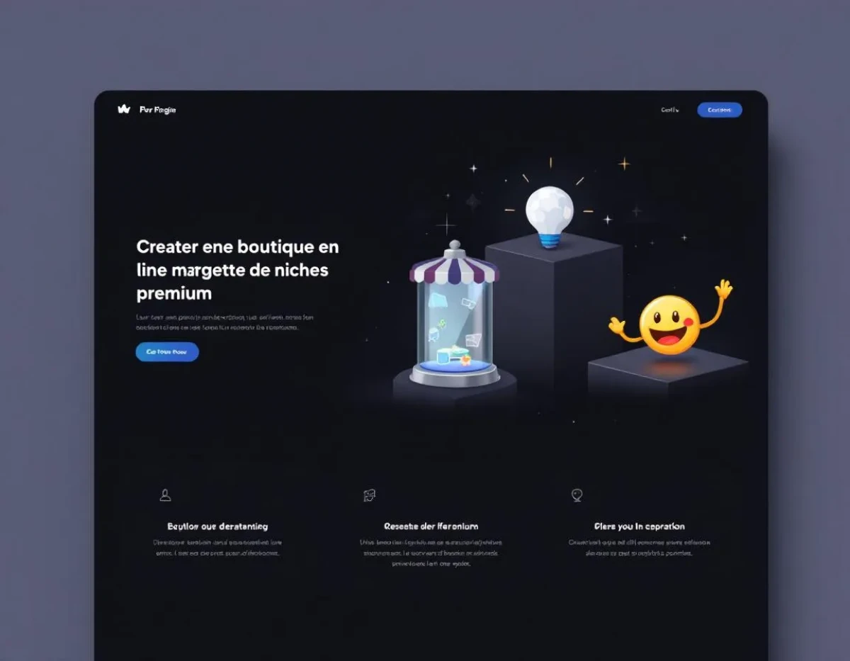 Créer une boutique en ligne pour une cible de niche premium