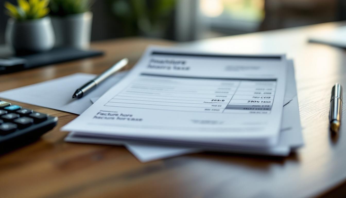 Facture hors taxe : article 293B du CGI et conditions requises